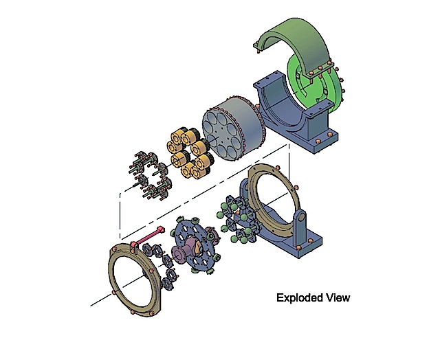 Hydraulic pump-Exploded View