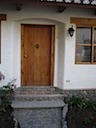 The front door