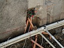 Electrical and plumbing installation.